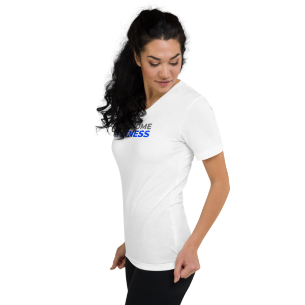 Unisex Short Sleeve V-Neck T-Shirt - Image 5