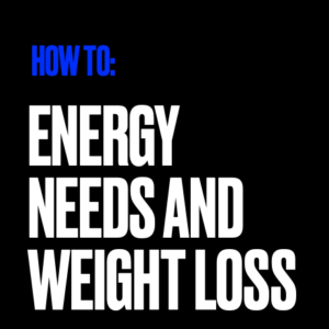 Energy Needs and Weight Loss Ebook