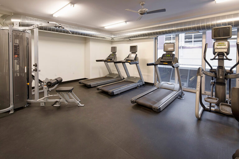 The Penfield St. Paul Apartments Resident Fitness Center 768x512